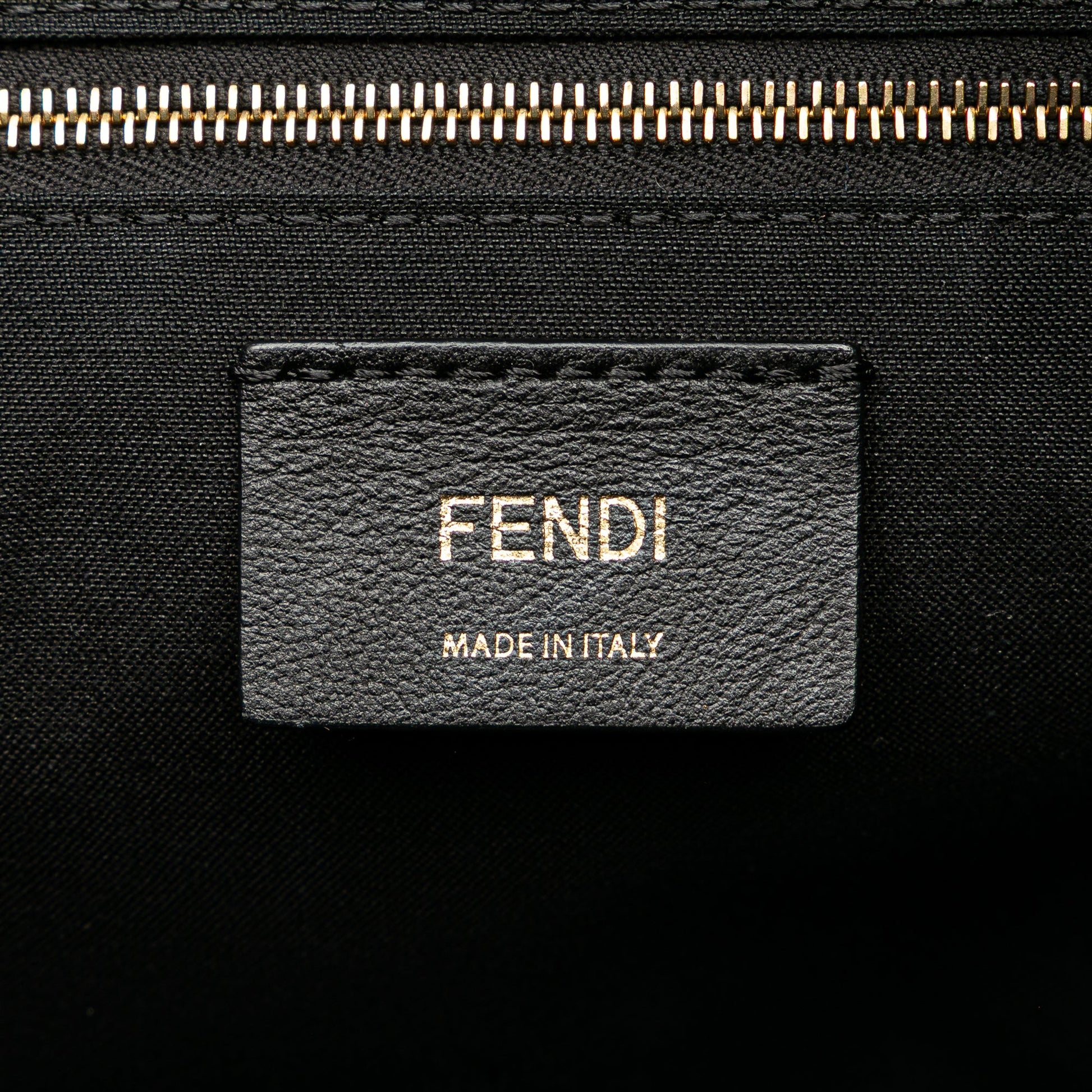 Fendi Joshua Vides Zucca Coated Canvas Cloudy Shopper Satchel