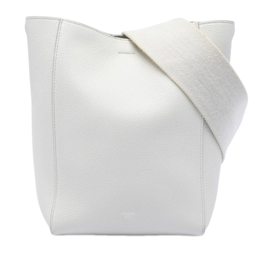 Celine Small Soft Grained Calfskin Seau Sangle Bucket Bag