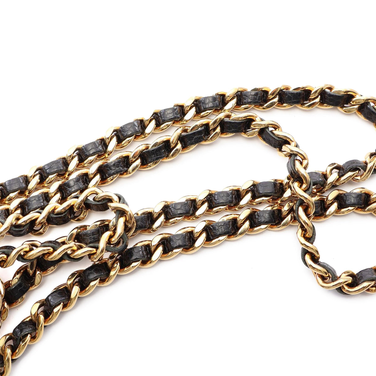 Chanel CC Quilted Caviar Wallet on Chain