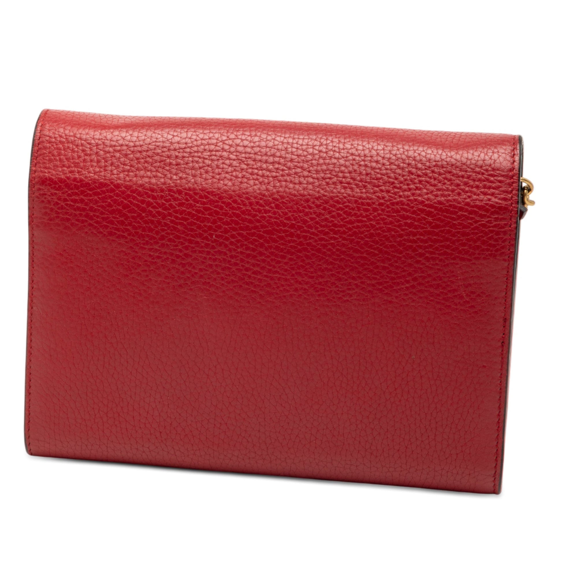 Gucci GG Marmont Leather Wallet on Chain