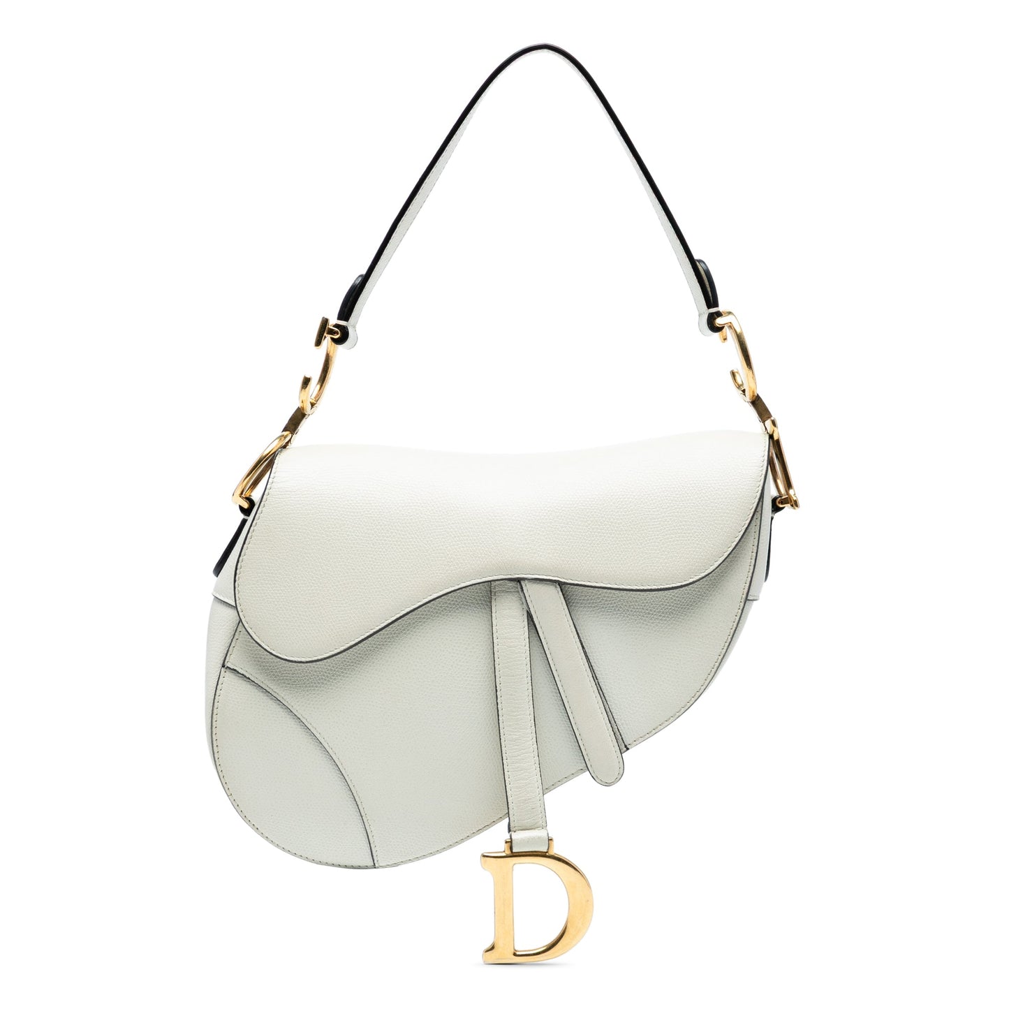 Dior Grained Calfskin Saddle Bag