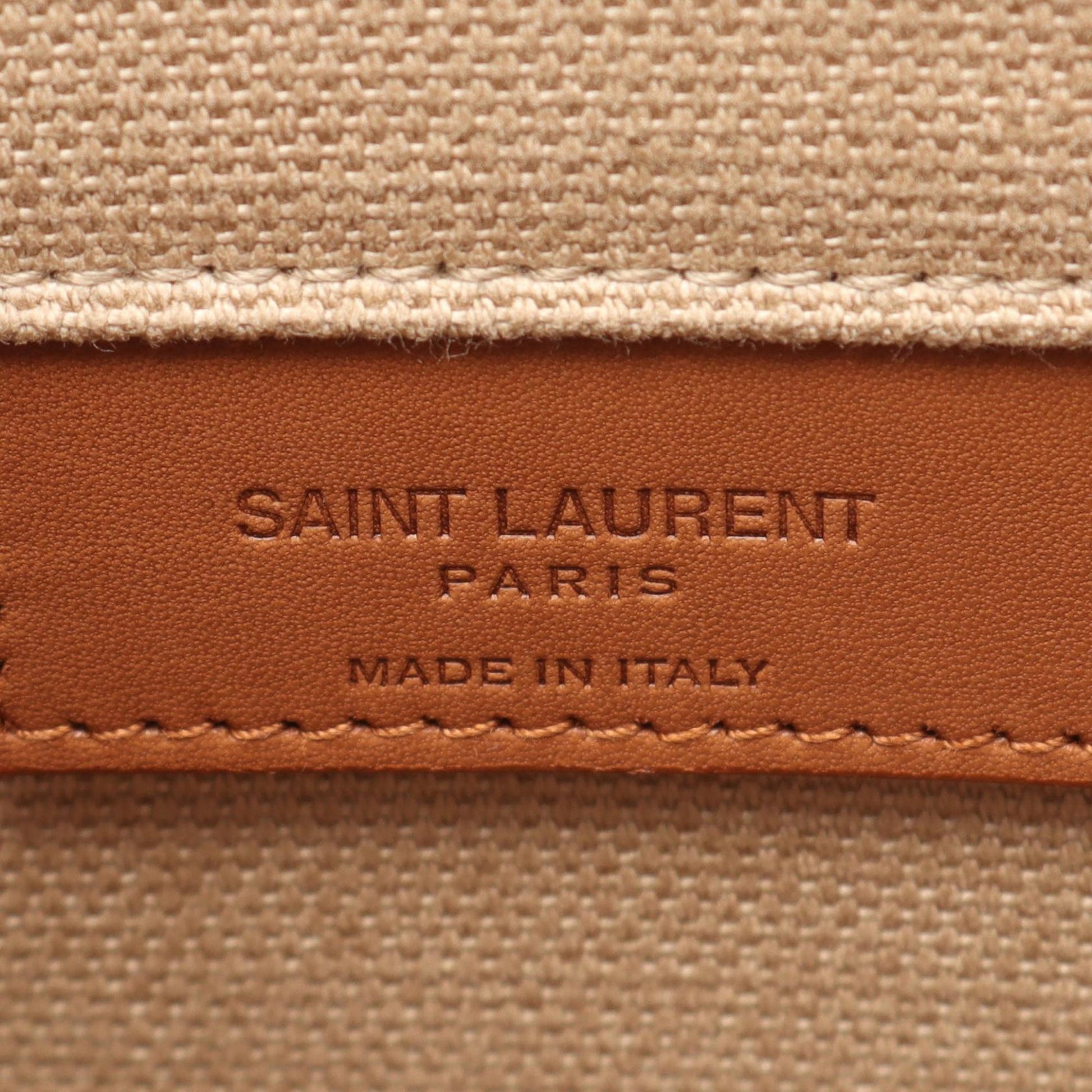 Saint Laurent Large Canvas Saint Laurent Sac de Jour Thin Satchel