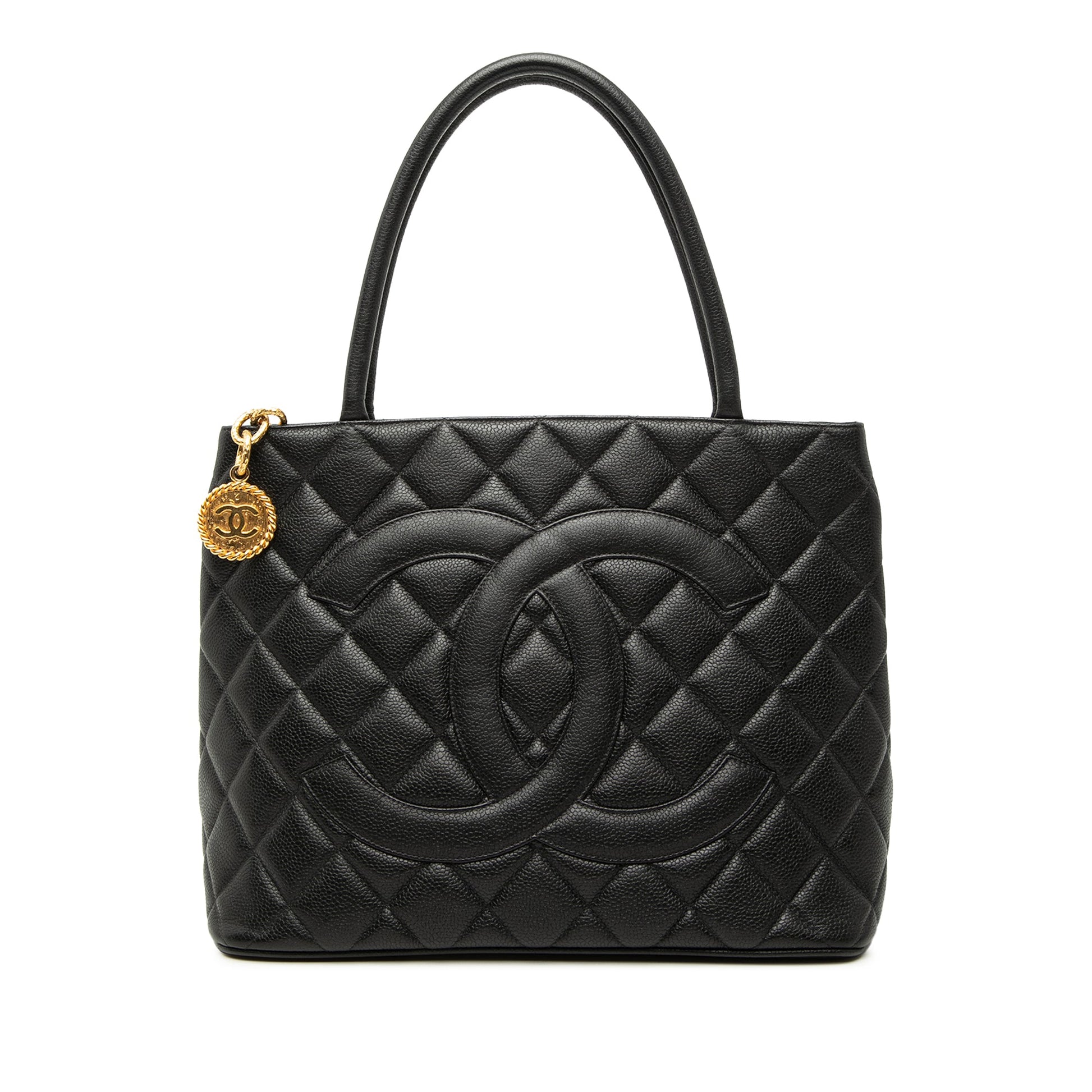 Chanel Caviar Medallion Tote