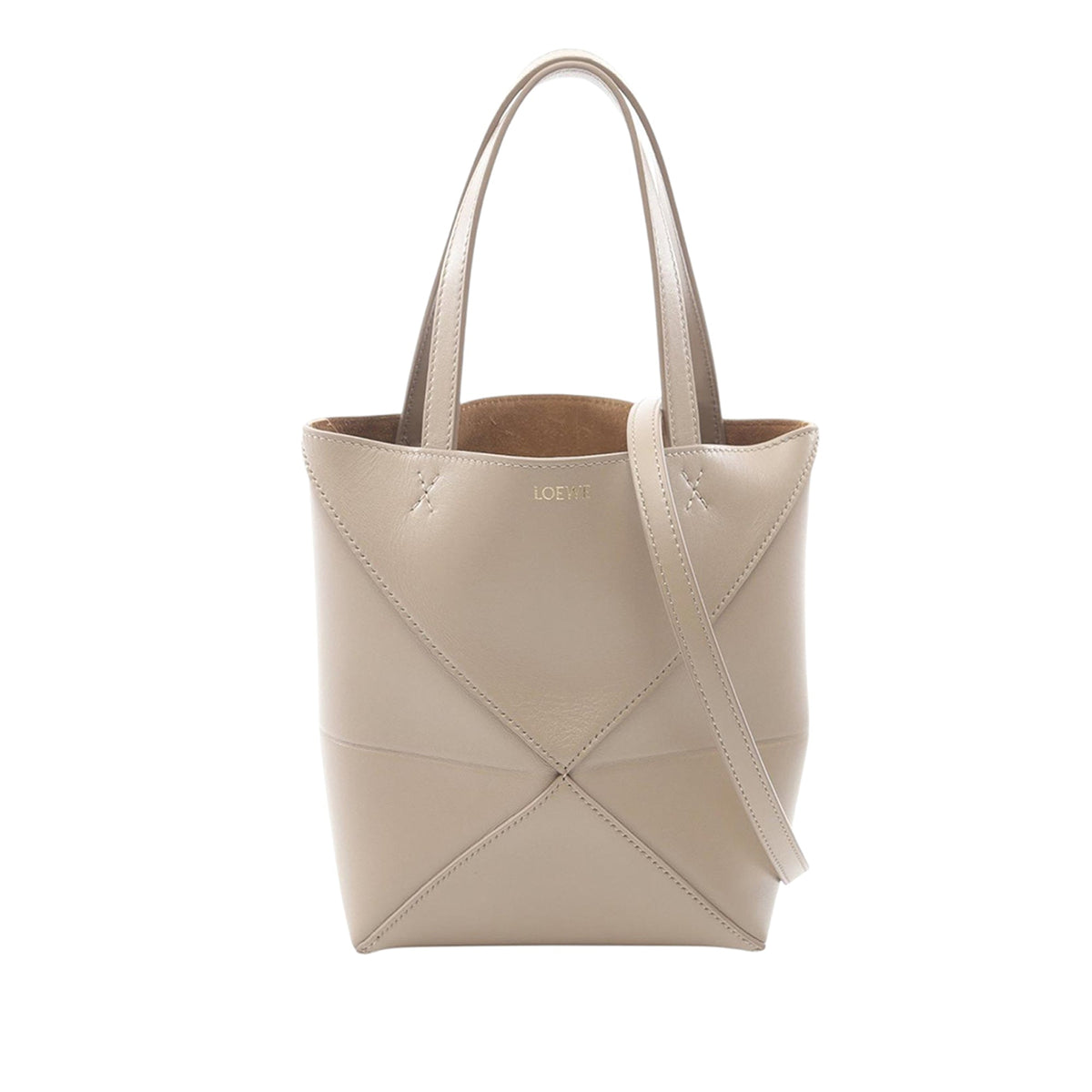 LOEWE Mini Puzzle Fold Tote