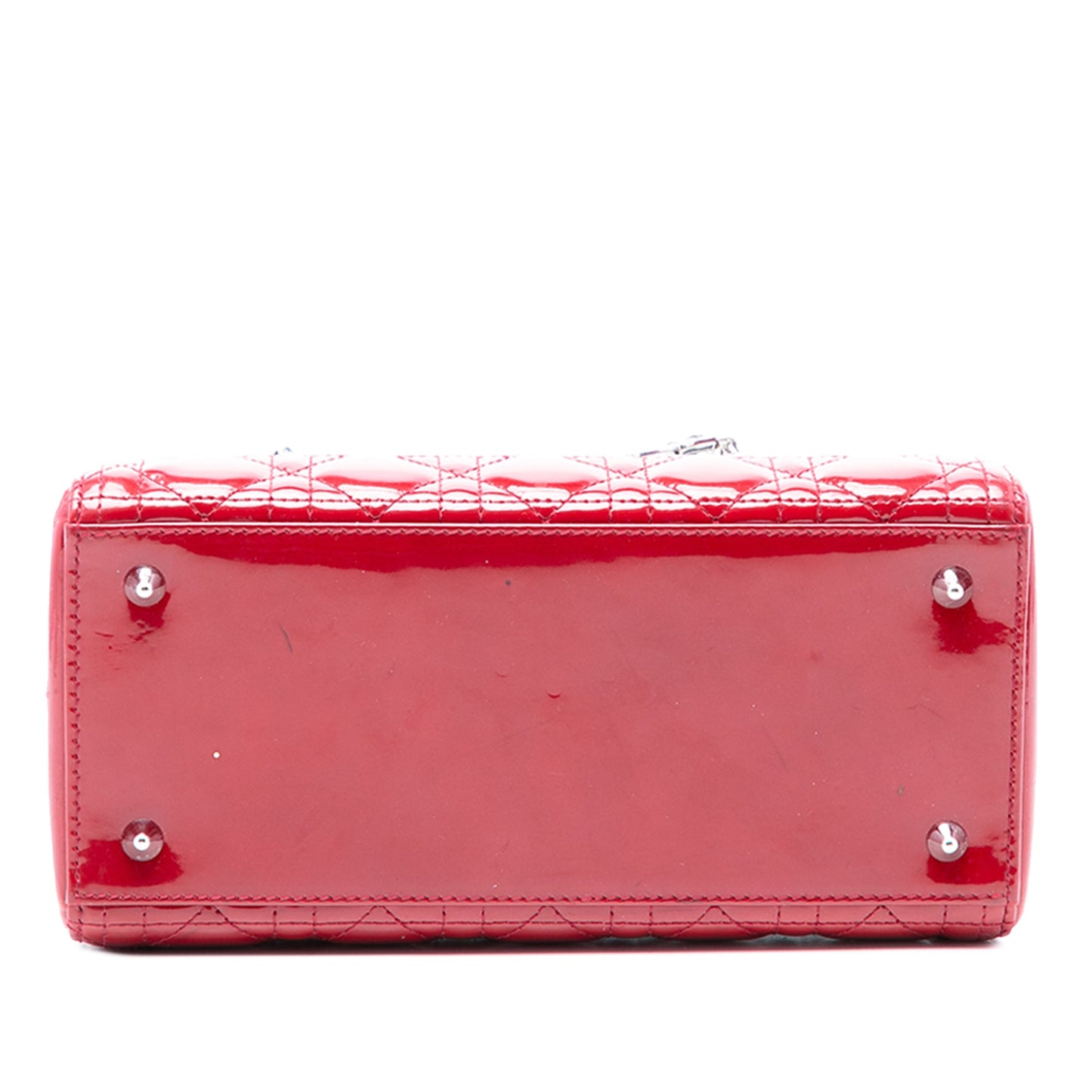 Dior Medium Patent Cannage Lady Dior