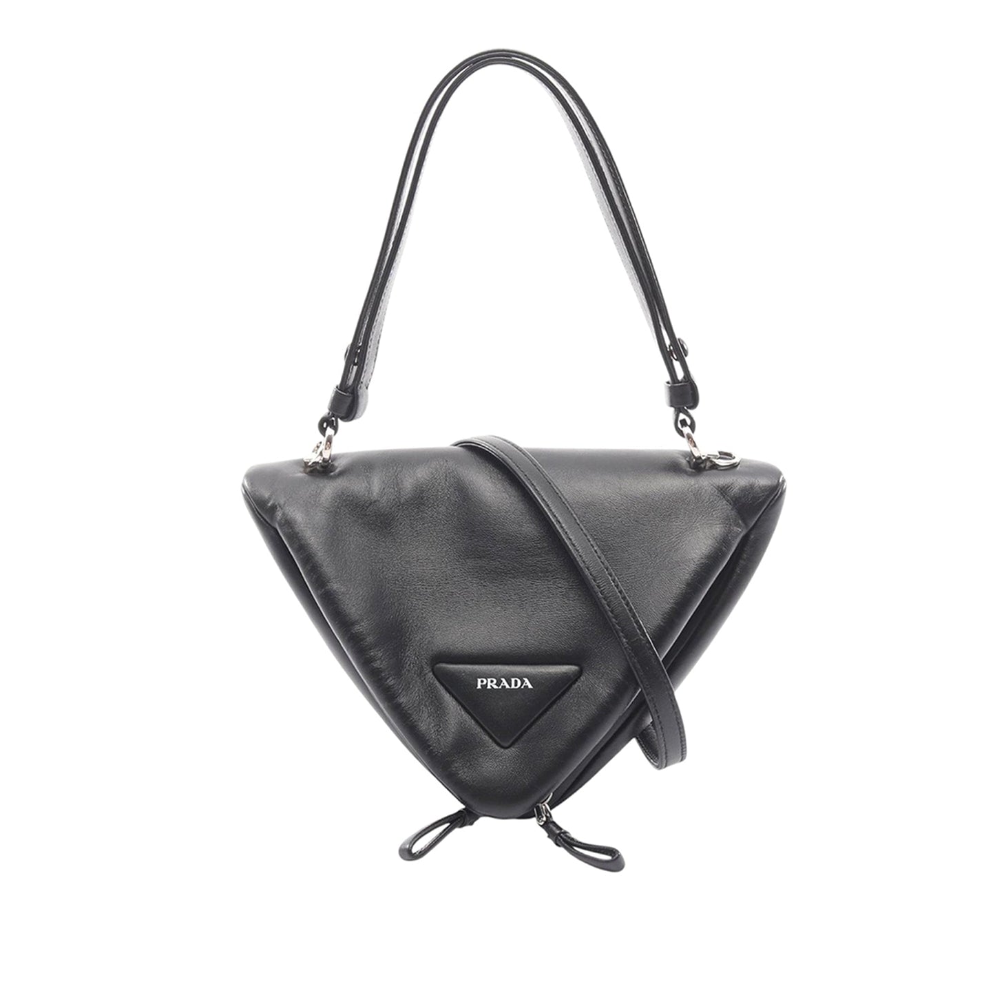Prada Padded Nappa Triangle Satchel