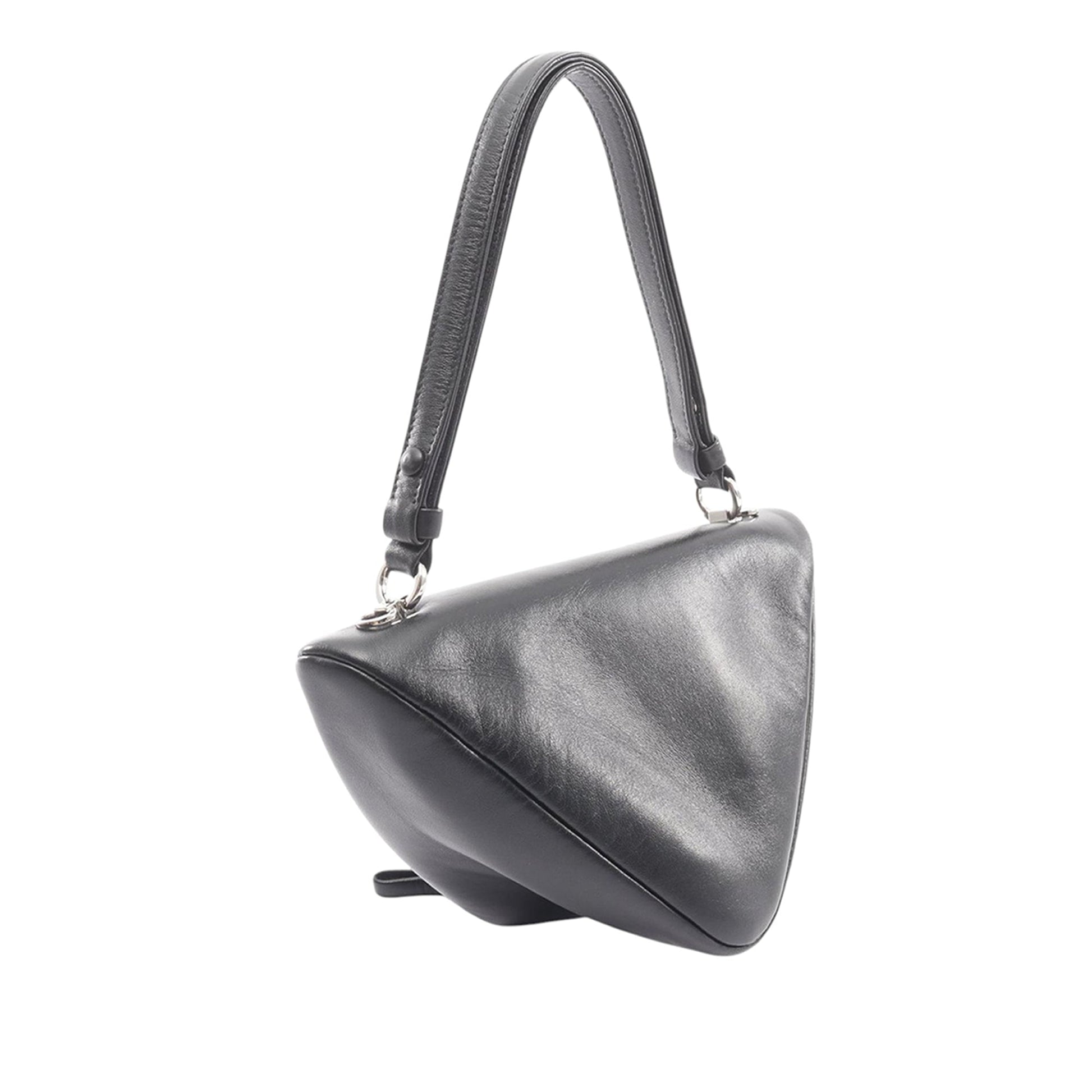 Prada Padded Nappa Triangle Satchel