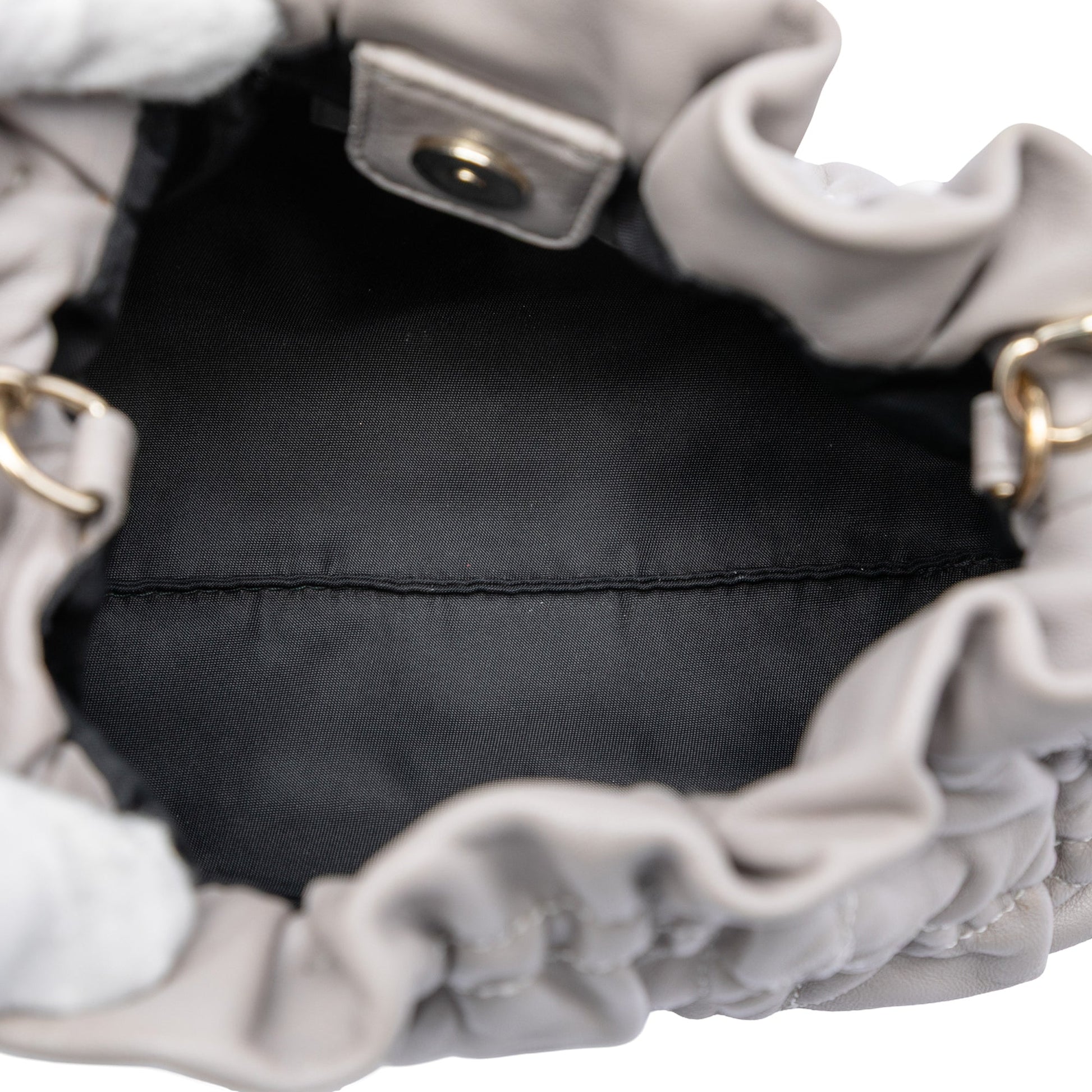 Dior Mini Lambskin Cannage Gaufre Delices Bag