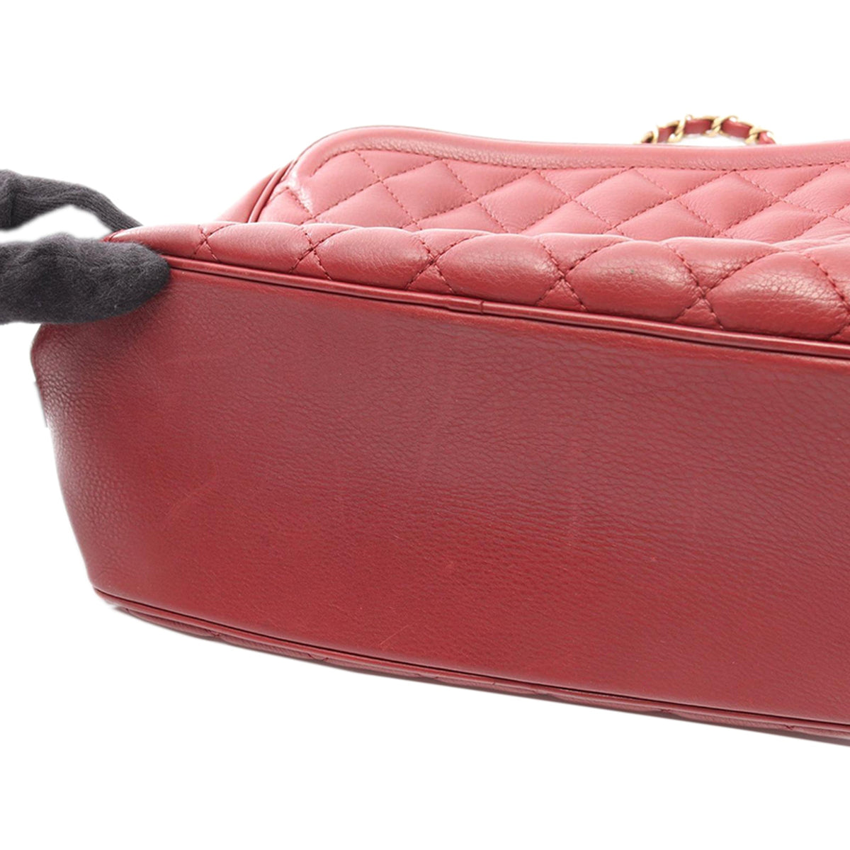 Chanel CC Quilted Calfskin Top Handle Bag