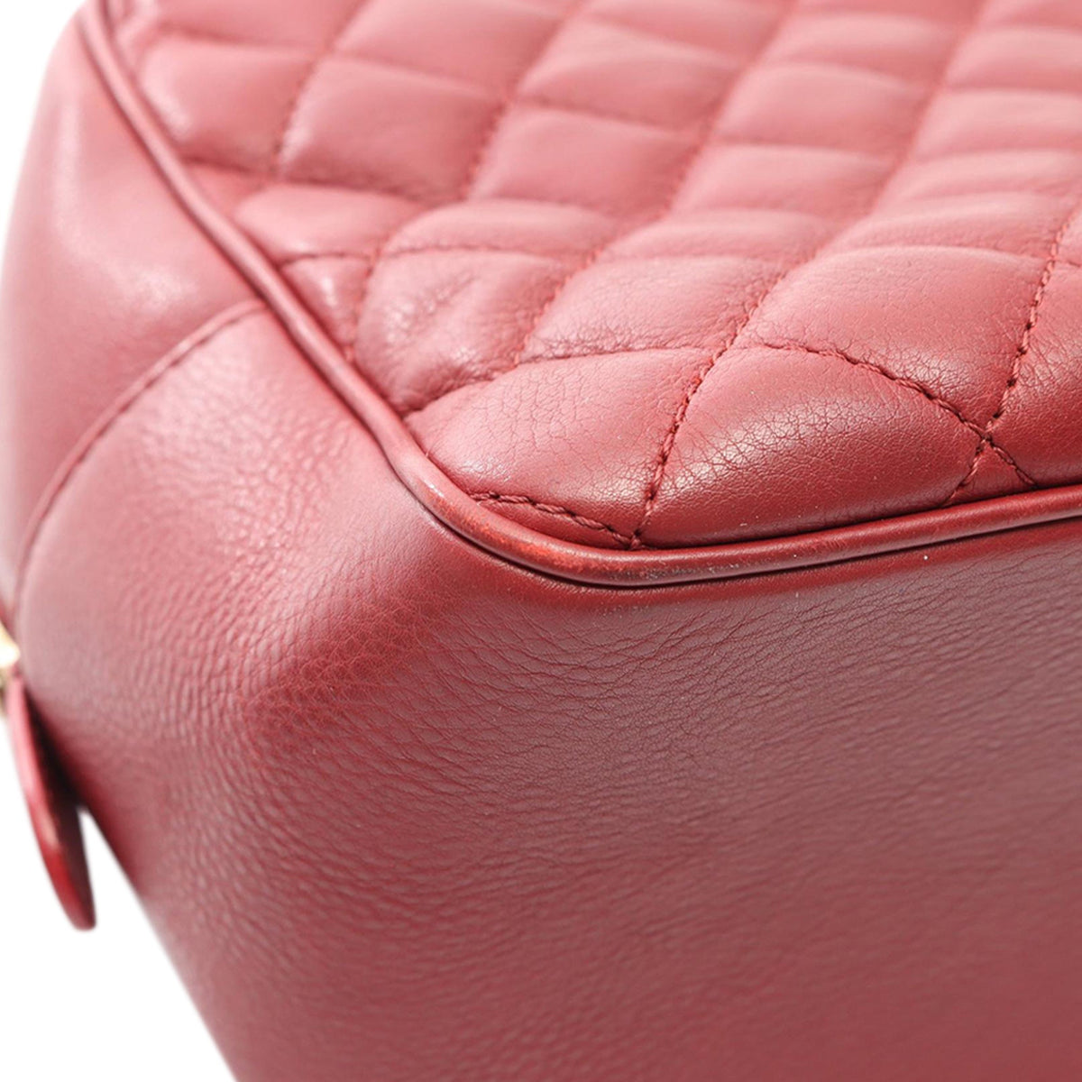 Chanel CC Quilted Calfskin Top Handle Bag