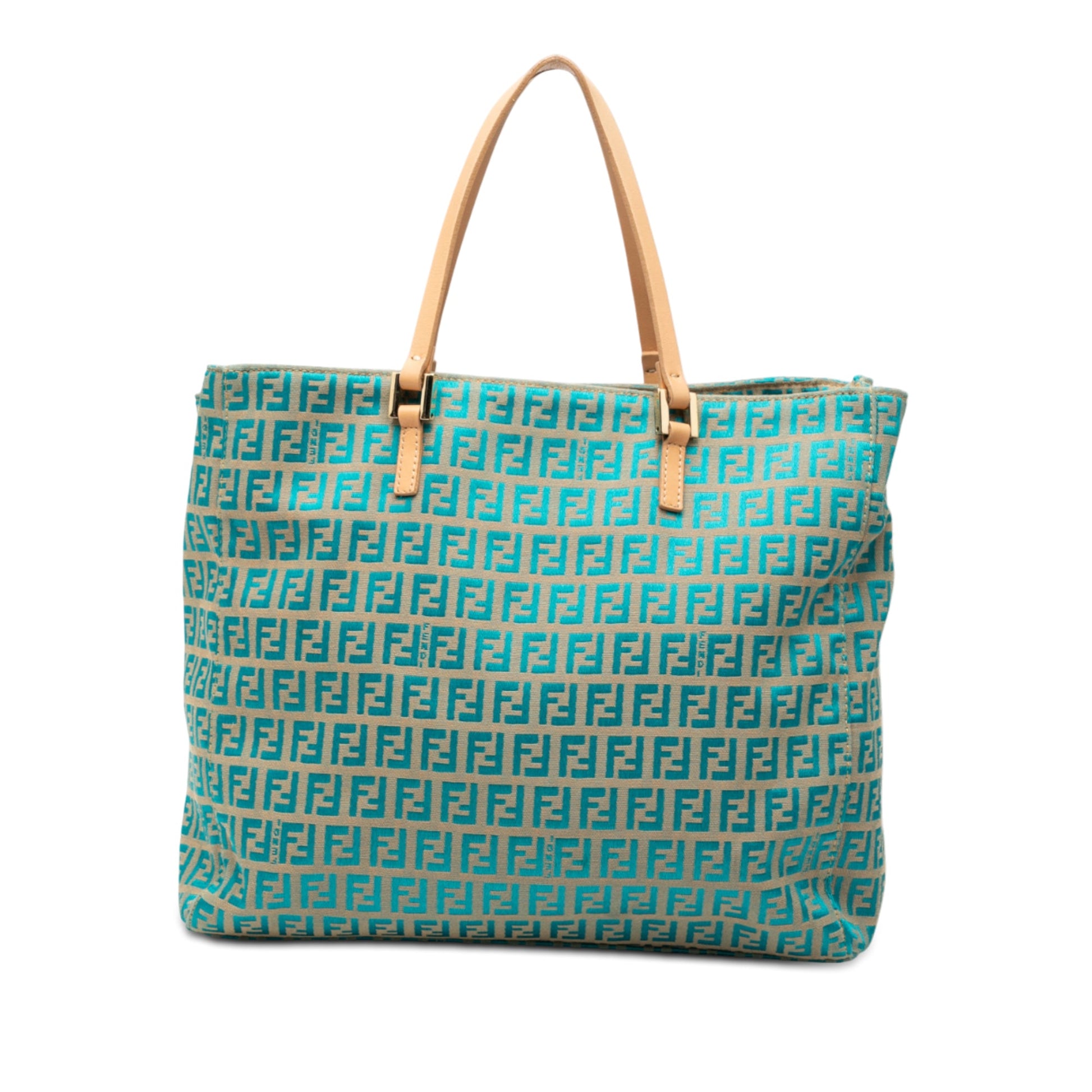 Fendi Zucchino Canvas Tote