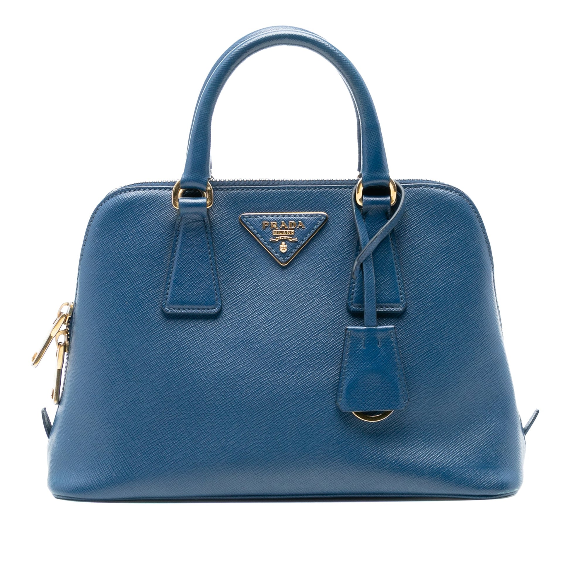 Prada Small Saffiano Lux Promenade Satchel