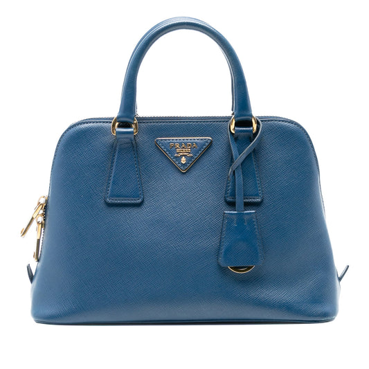 Prada Small Saffiano Lux Promenade Satchel