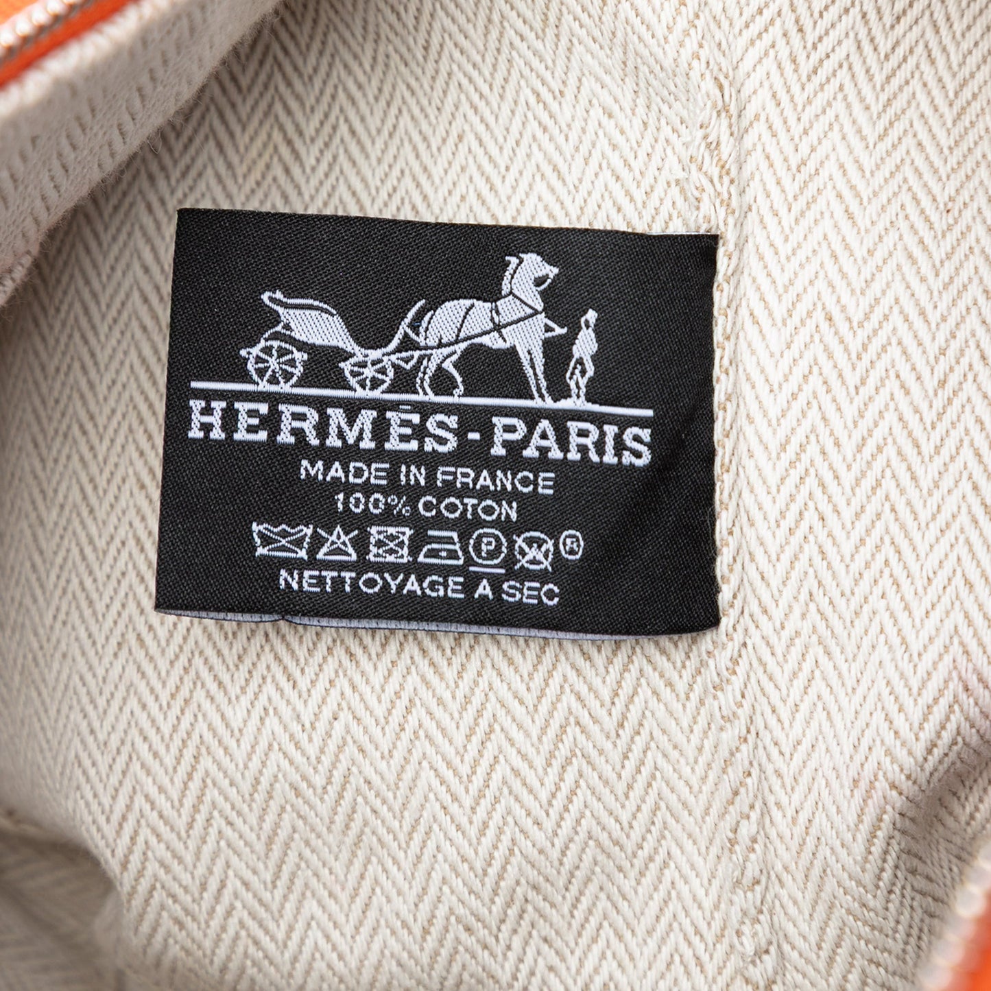 Hermès Small Toile Bride A Brac Case