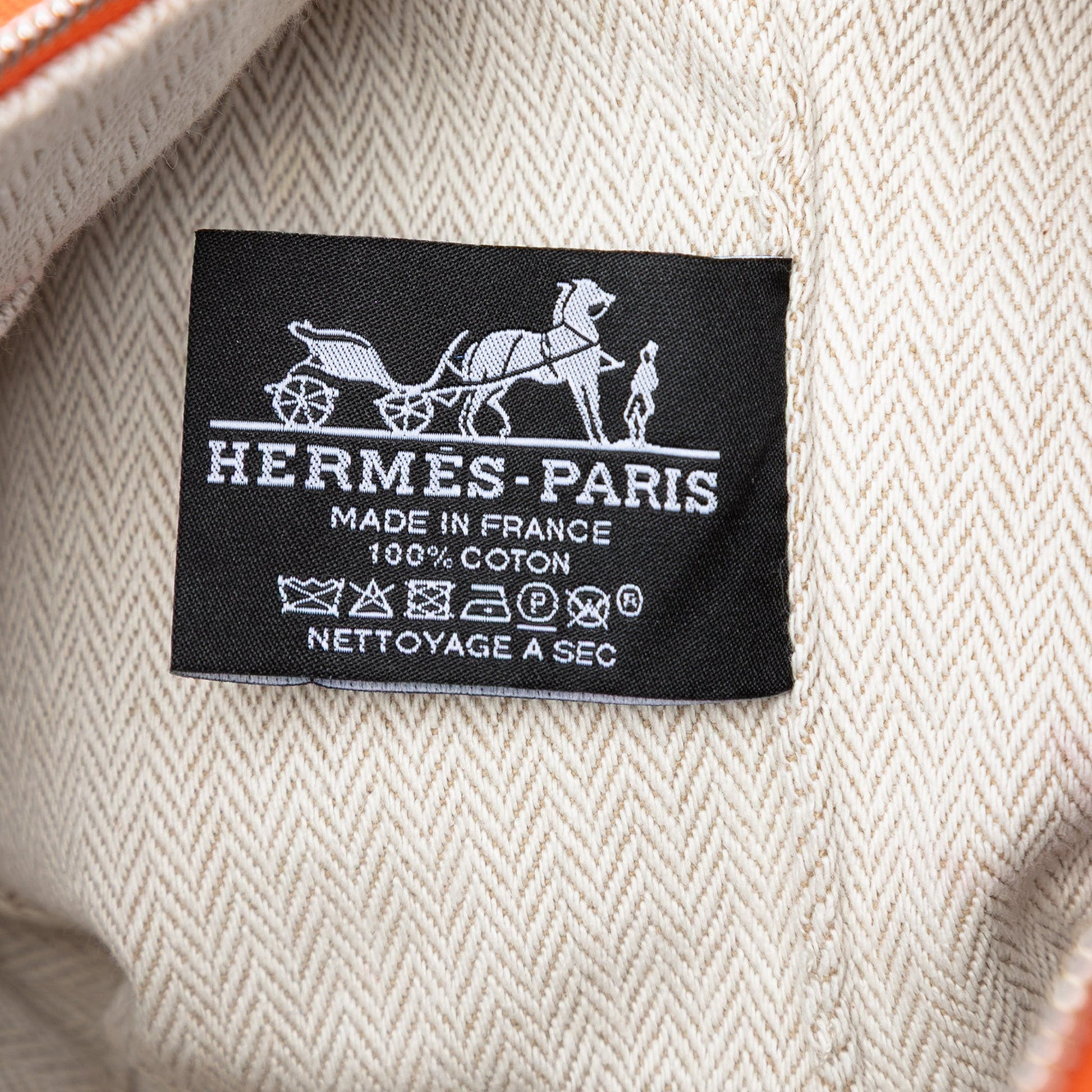 Hermès Small Toile Bride A Brac Case