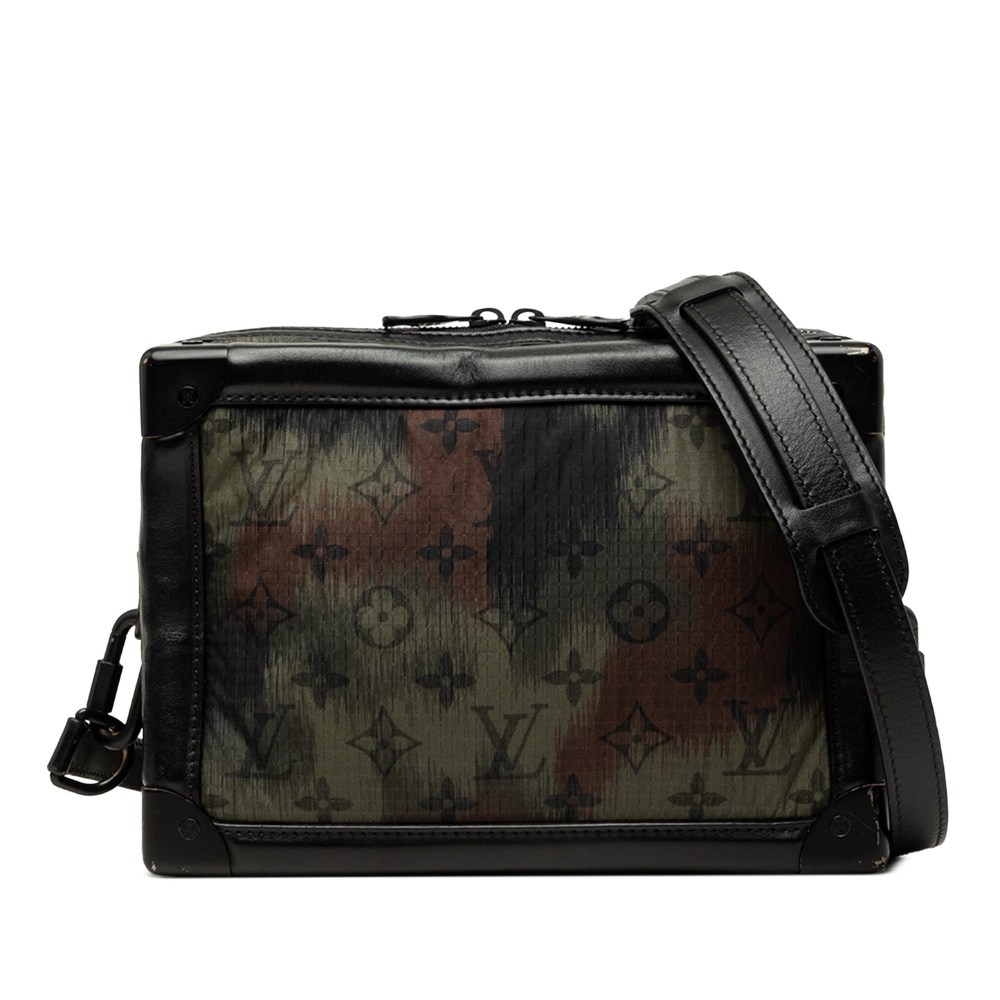 Louis Vuitton Monogram Camouflage Nylon Soft Trunk