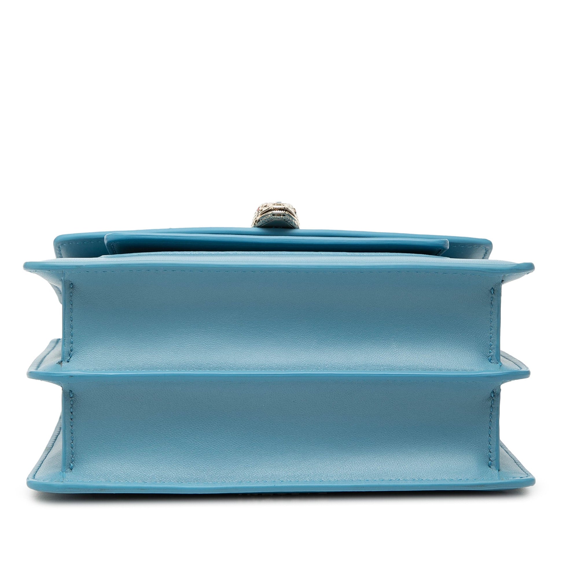 Leather Serpenti Forever Maxi Chain Top Handle Bag