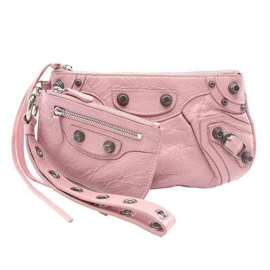 Balenciaga Lambskin Le Cagole Clutch