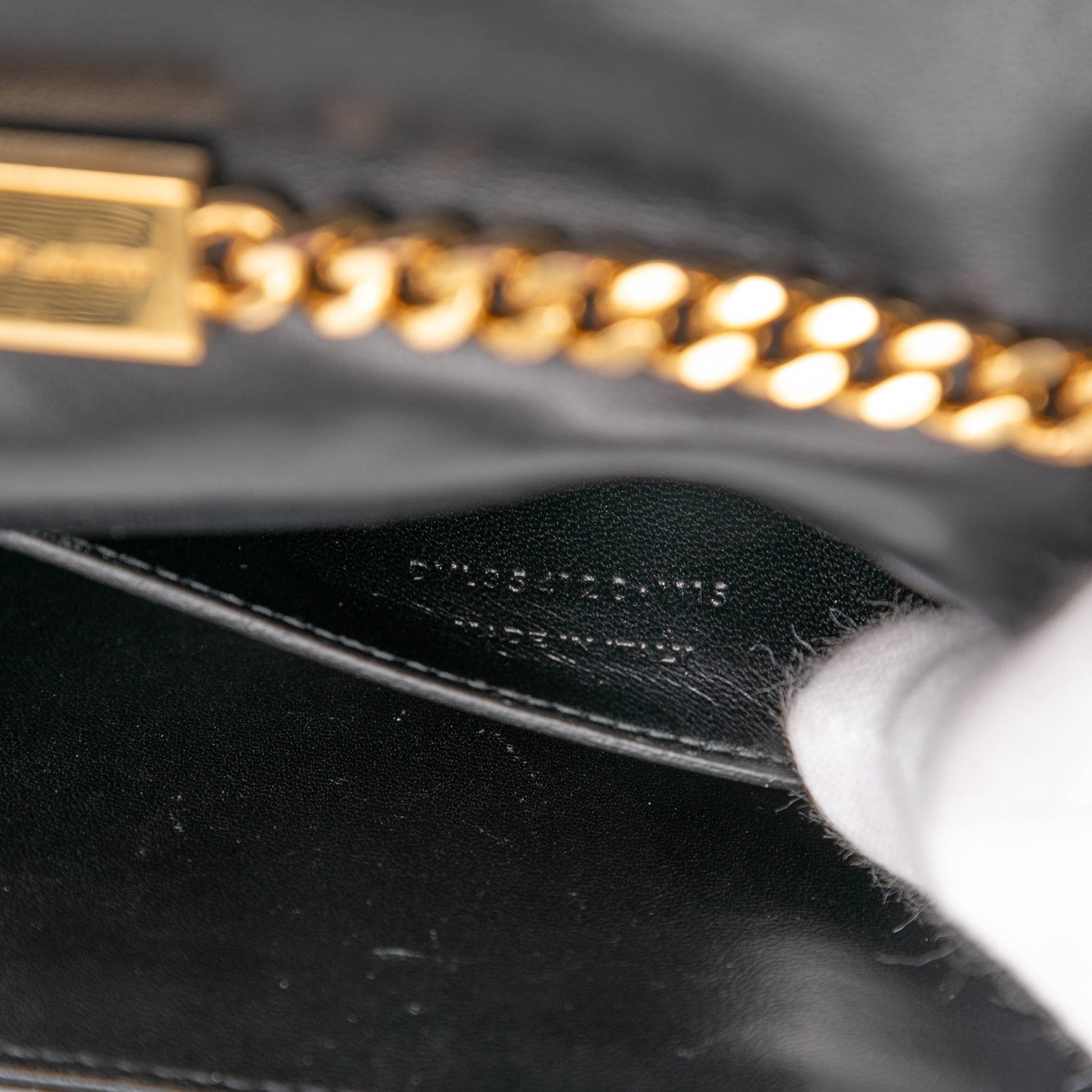 Saint Laurent Small Suede Monogram Kate Tassel Crossbody