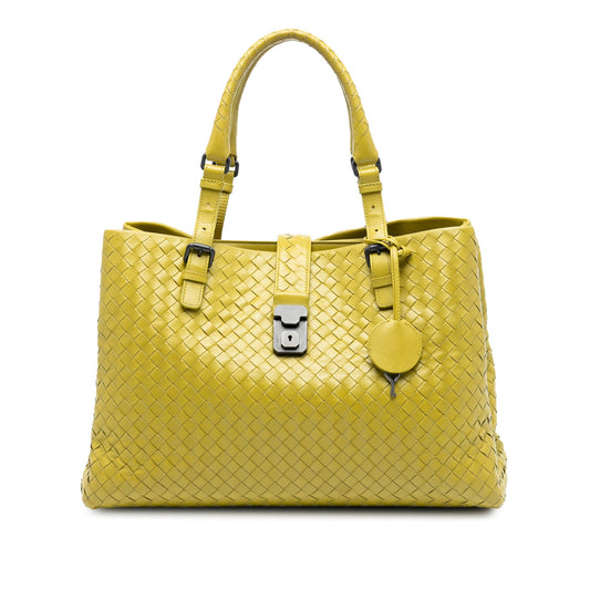 Bottega Veneta Medium Nappa Intrecciato Roma Tote