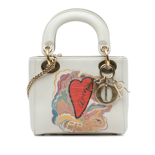 Dior DiorAmour Niki De Saint Phalle Mini Calfskin Lady Dior