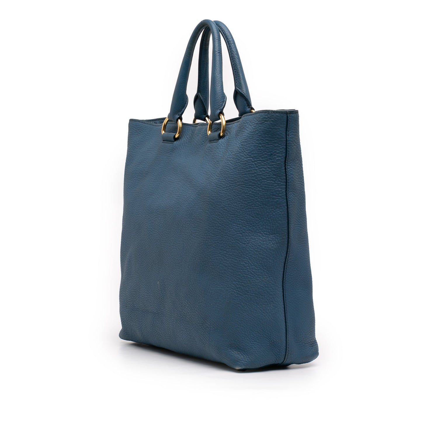 Prada Vitello Daino Open Convertible Tote