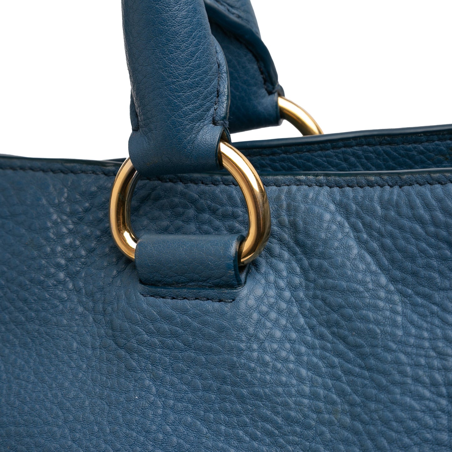 Prada Vitello Daino Open Convertible Tote