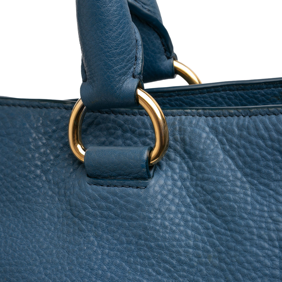 Prada Vitello Daino Open Convertible Tote