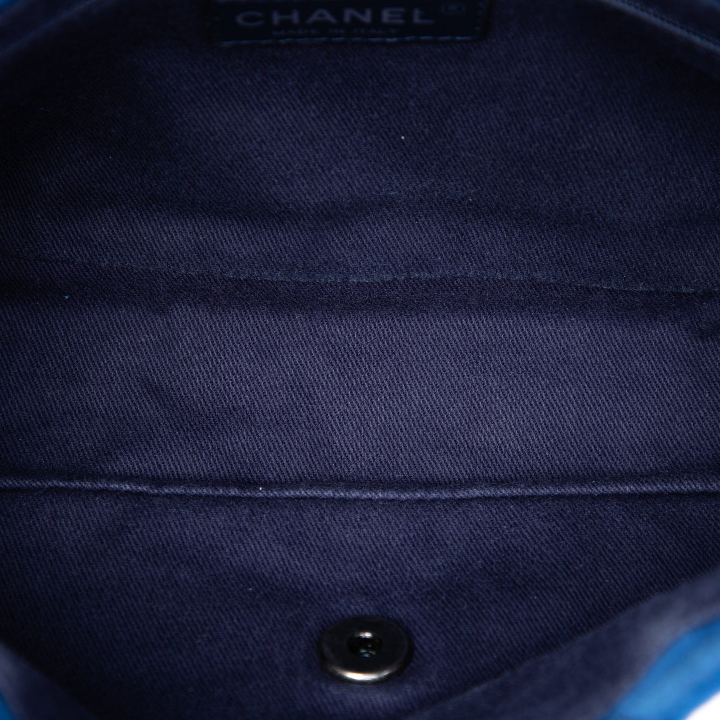 Chanel Medium CC Quilted Suede Whipstitch Single Flap