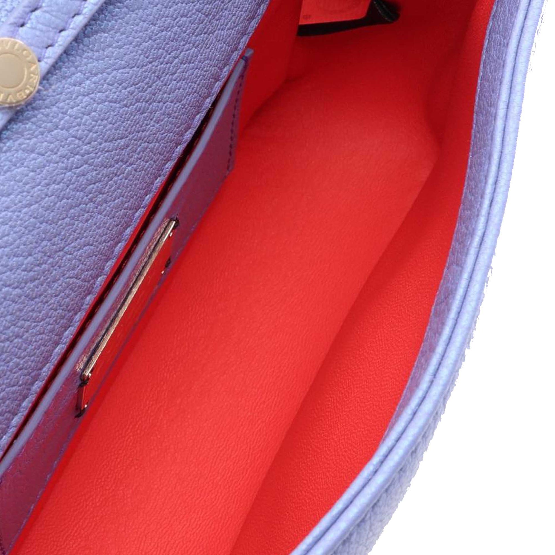Bvlgari Leather Serpenti Cabochon Chain Crossbody