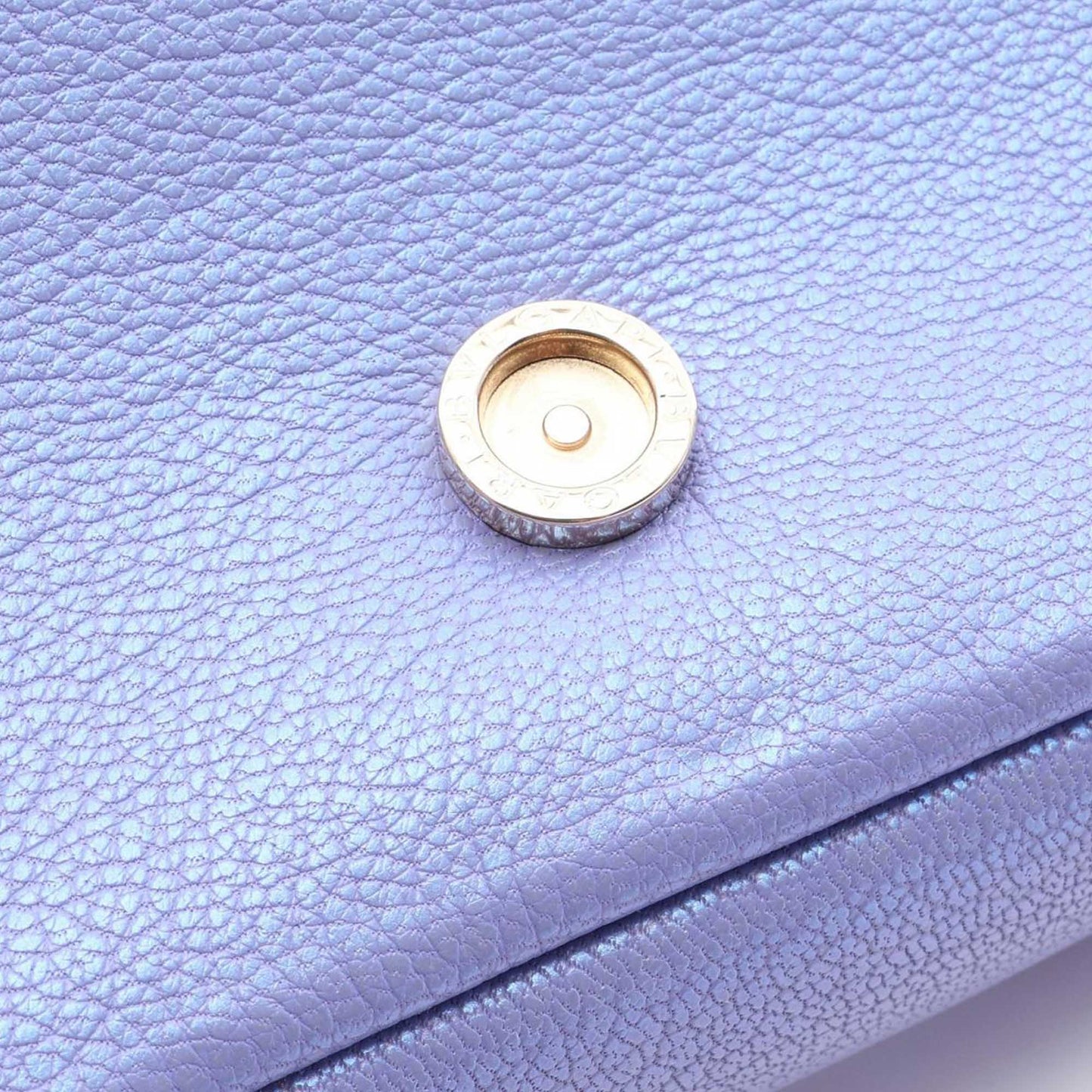 Bvlgari Leather Serpenti Cabochon Chain Crossbody