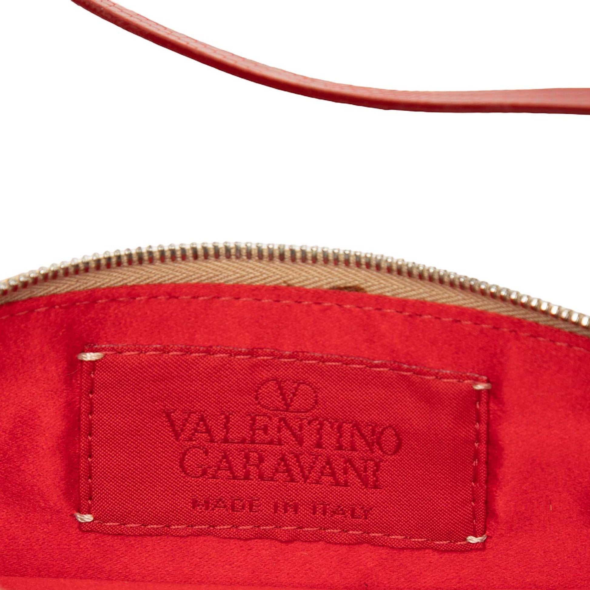Valentino Pony Hair Animal Print Handbag