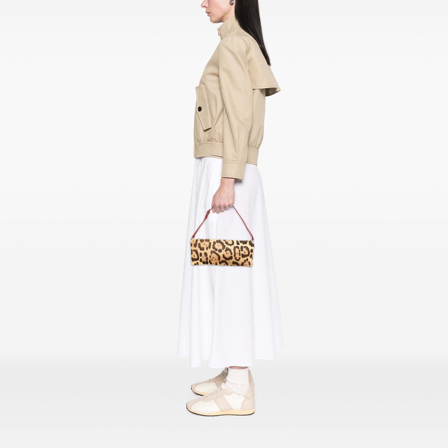 Valentino Pony Hair Animal Print Handbag