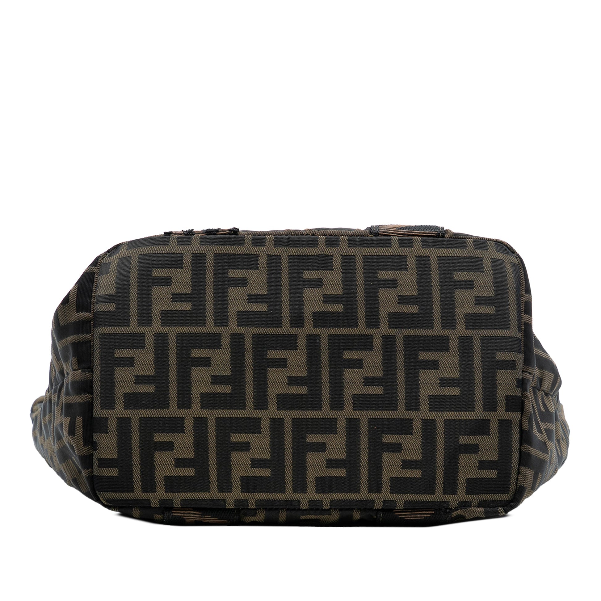Fendi Zucca Canvas Roma 1925 Shopping Tote