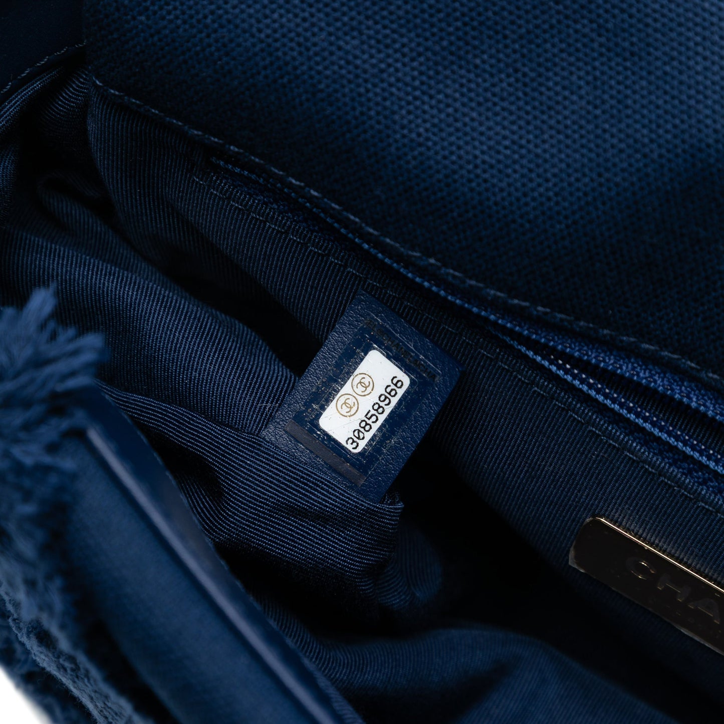 Chanel Medium Canvas and Cotton 19 Flap