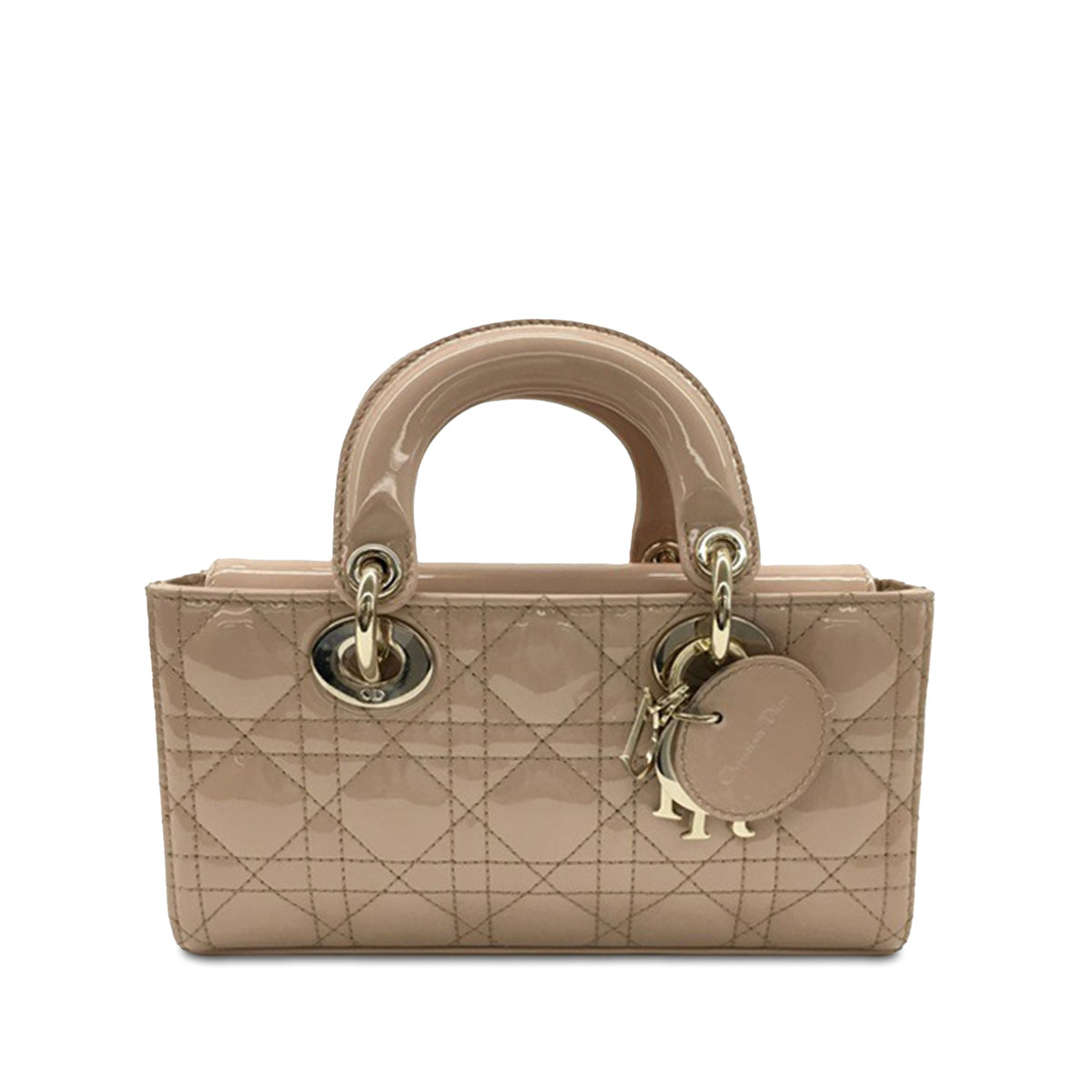 Dior Small Patent Cannage Lady D-Joy