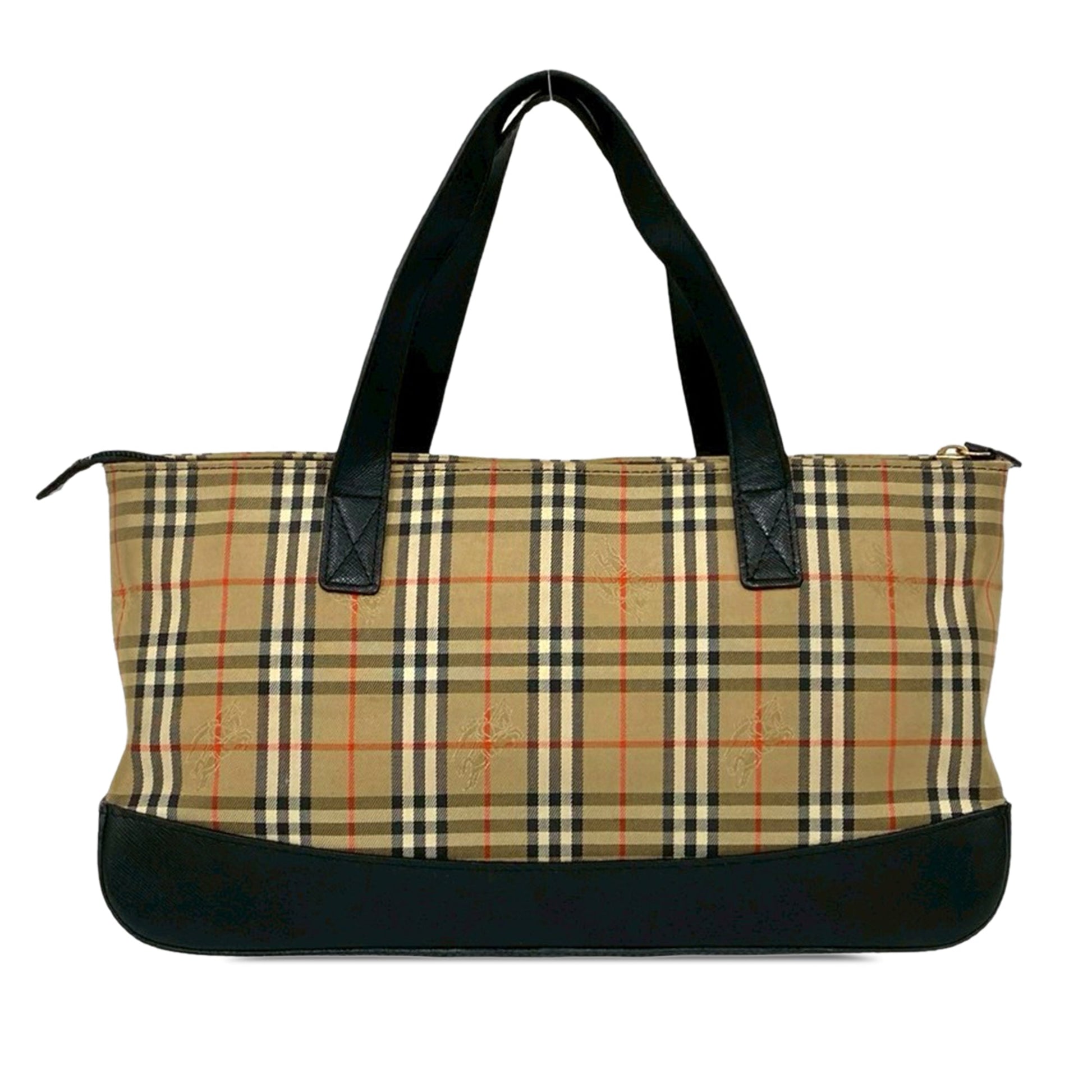Burberry Haymarket Check Canvas Tote