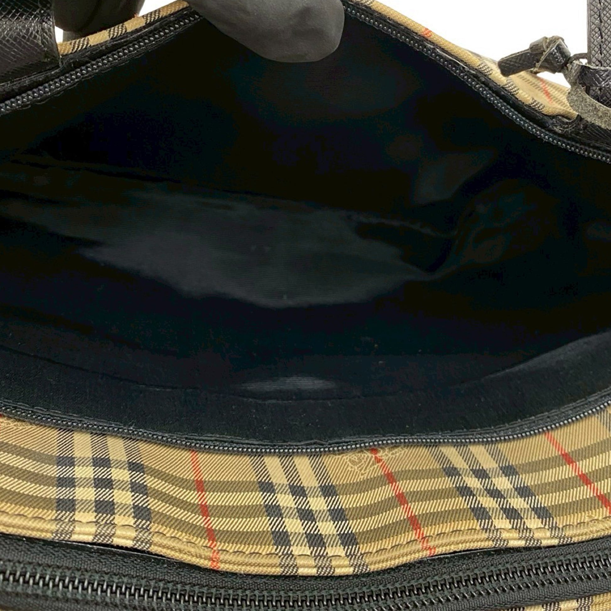 Burberry Haymarket Check Canvas Tote