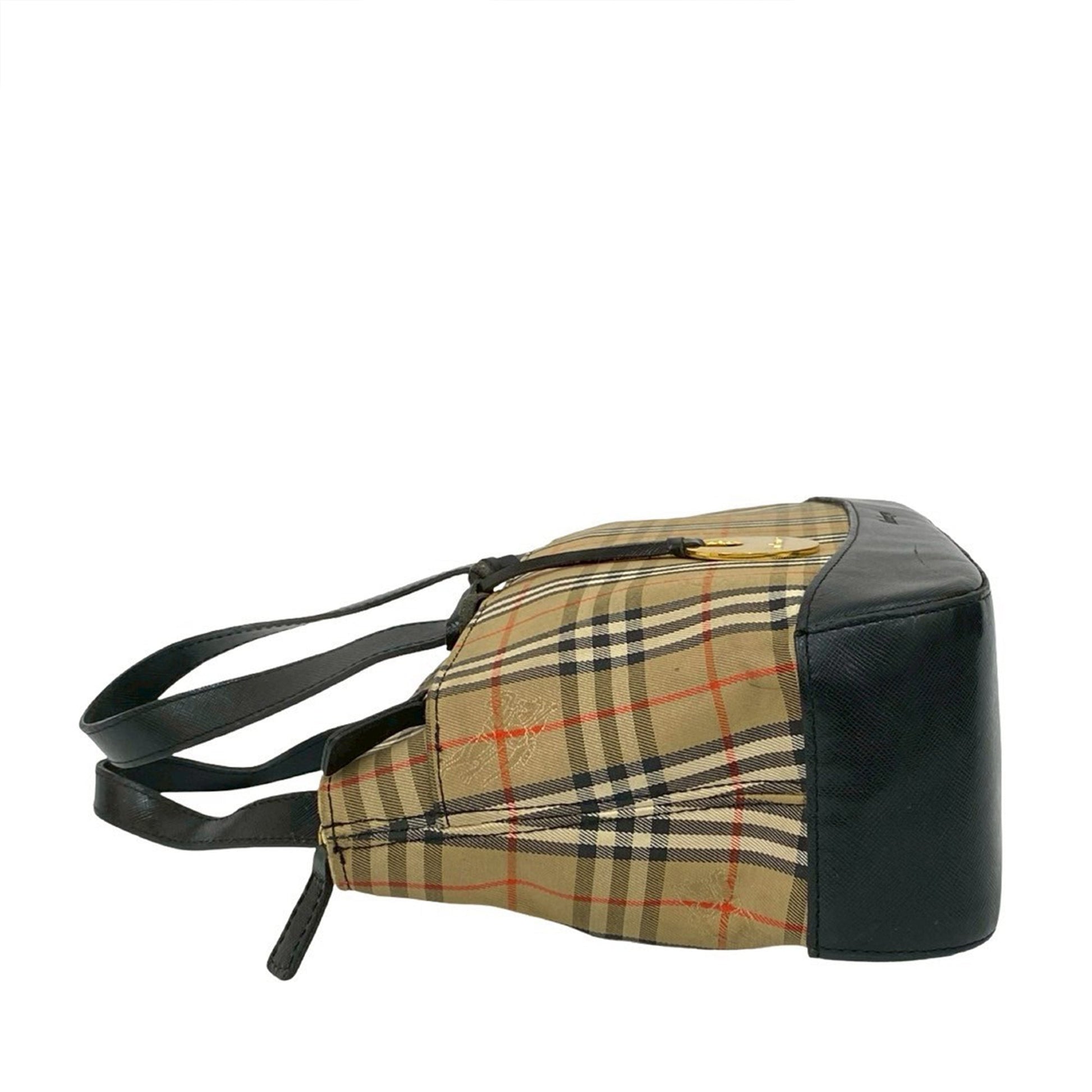Burberry Haymarket Check Canvas Tote