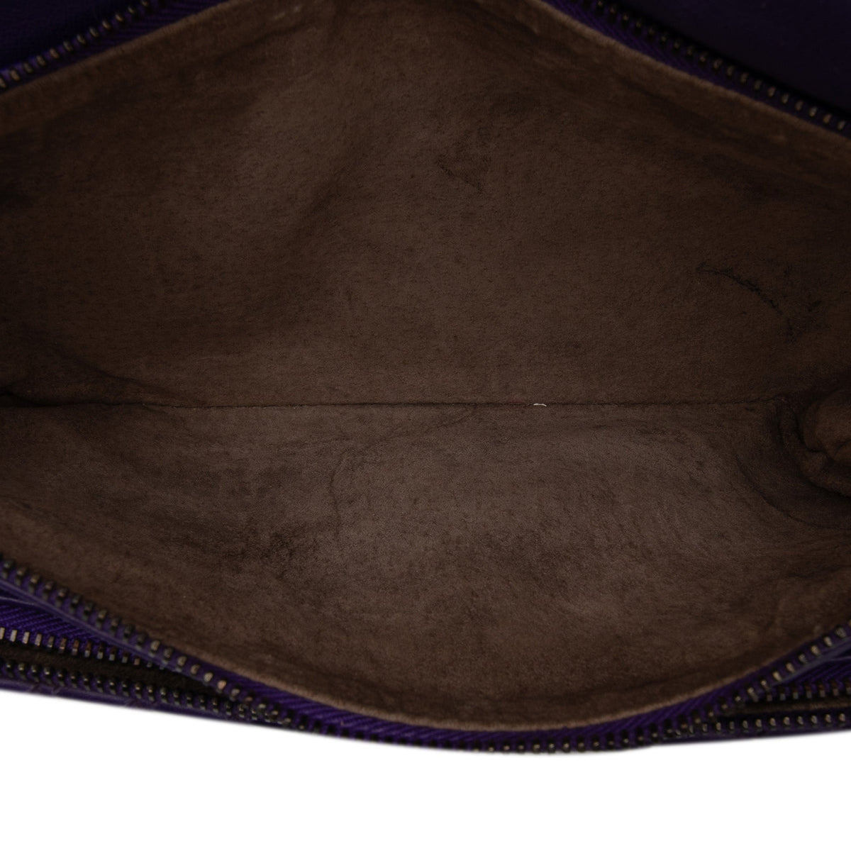 Bottega Veneta Nappa Intrecciato Triple Zip Shoulder Bag — Purple