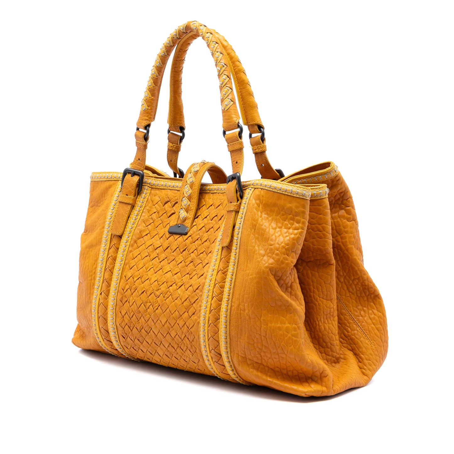 Bottega Veneta Medium Nappa Intrecciato Punto Mocassino Roma Tote