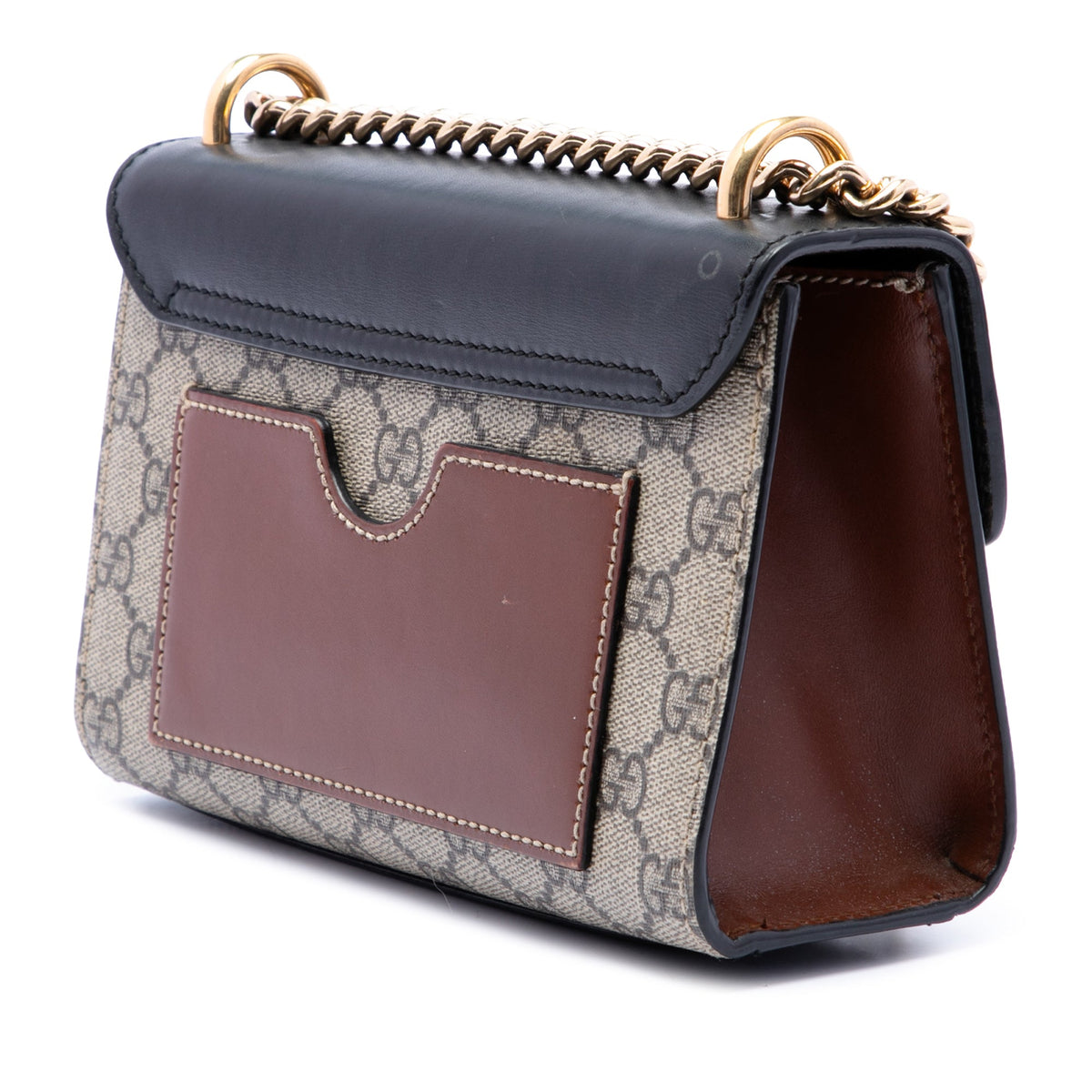Gucci Small GG Supreme Padlock Crossbody
