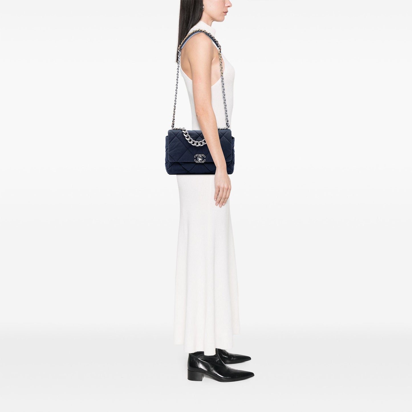 Chanel Large Canvas 19 Flap