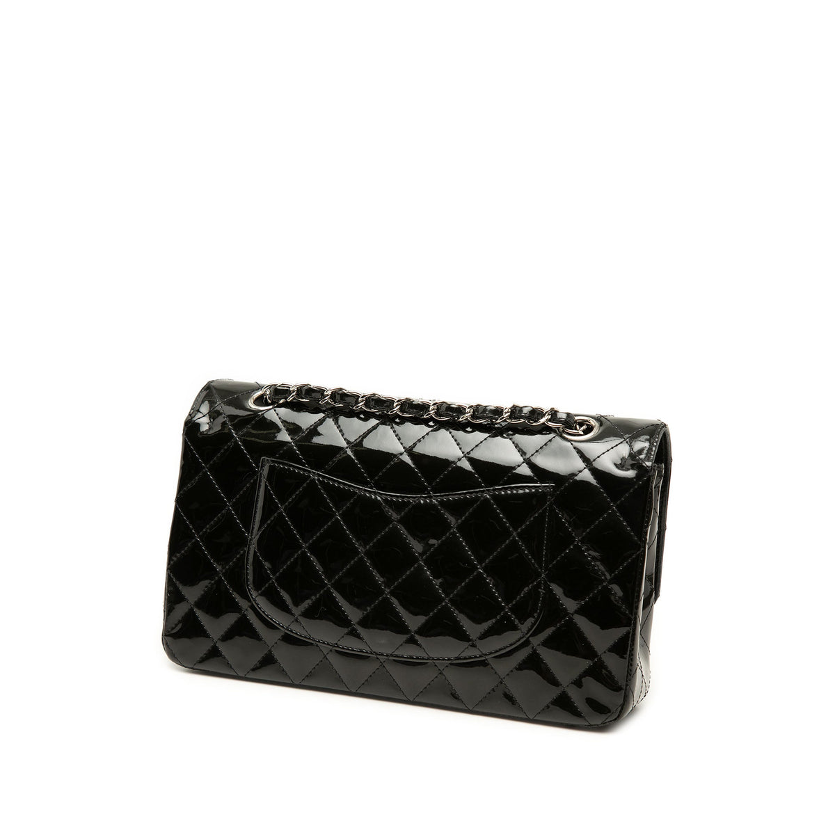 Chanel Medium Classic Patent Double Flap