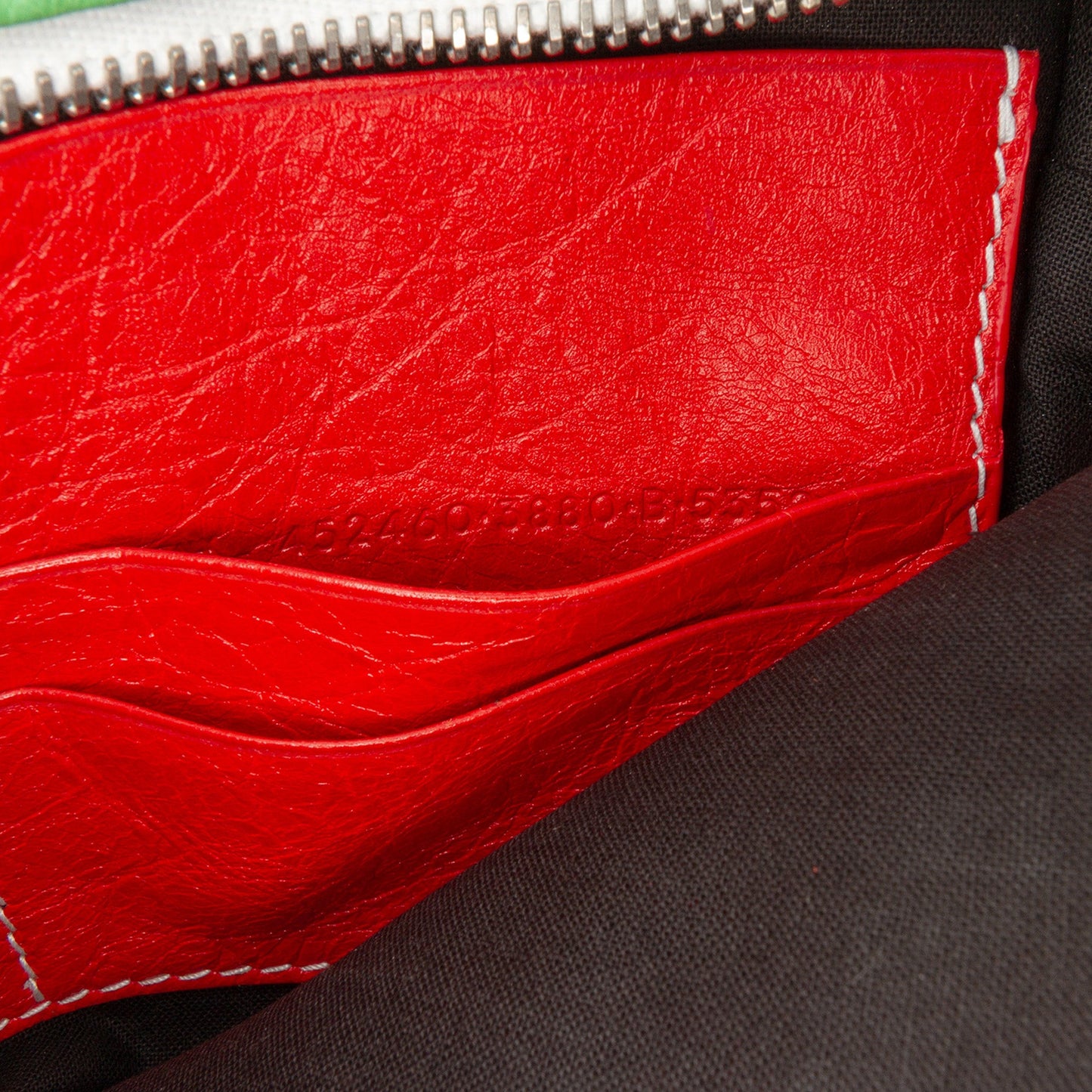 Balenciaga Lambskin Bazar Crossbody