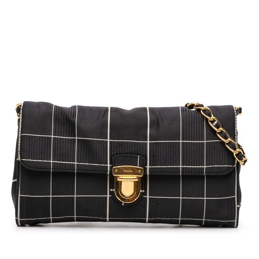 Prada Tessuto Chain Crossbody