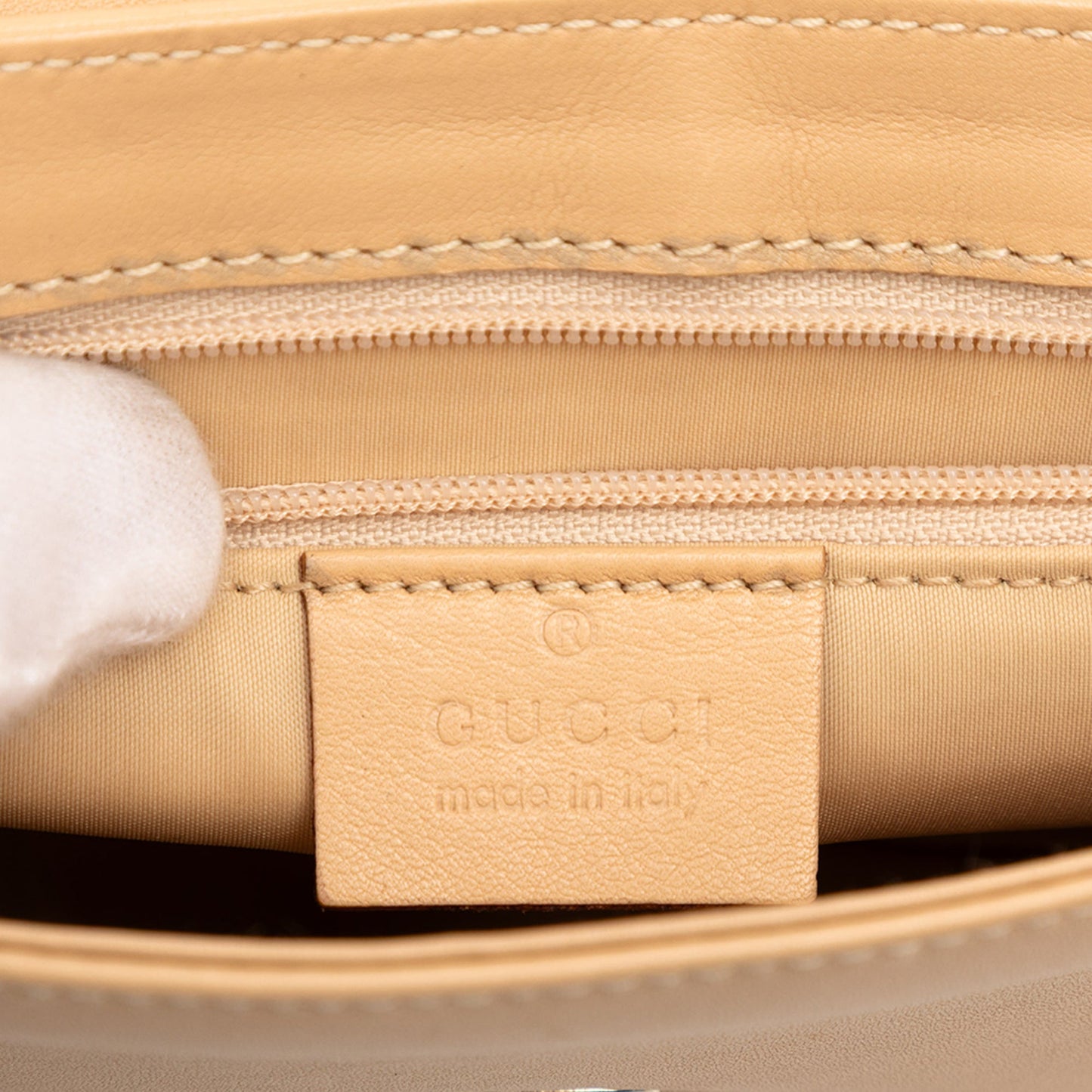 Gucci Leather Chain Shoulder Bag