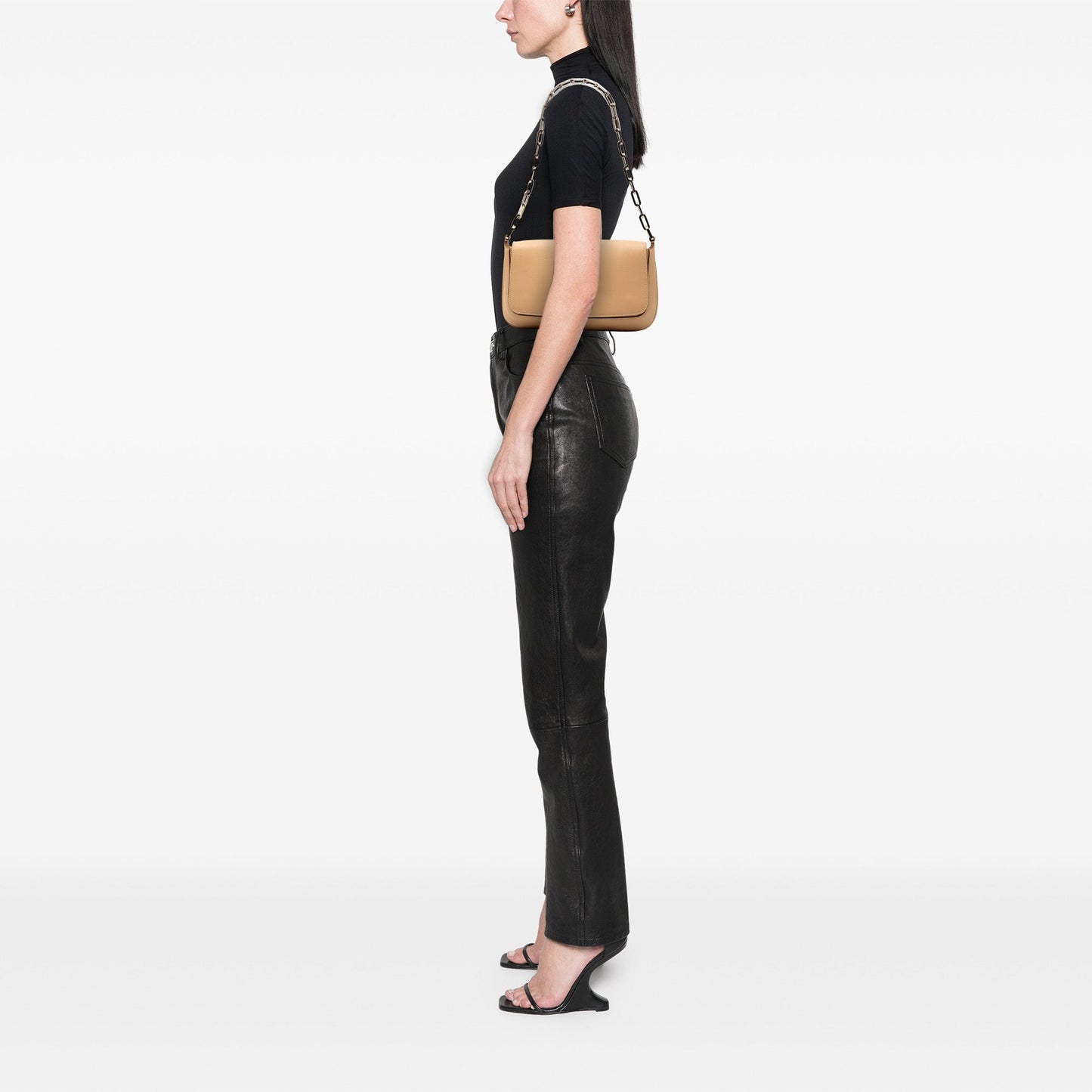 Gucci Leather Chain Shoulder Bag