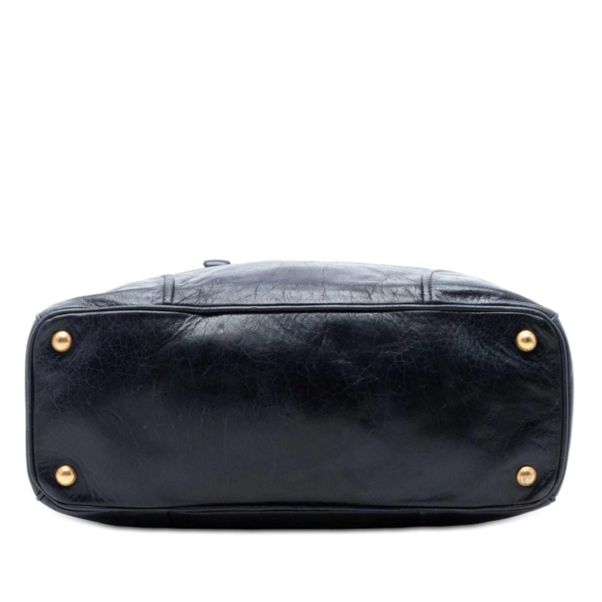 Prada Vitello Shine Open Convertible Tote