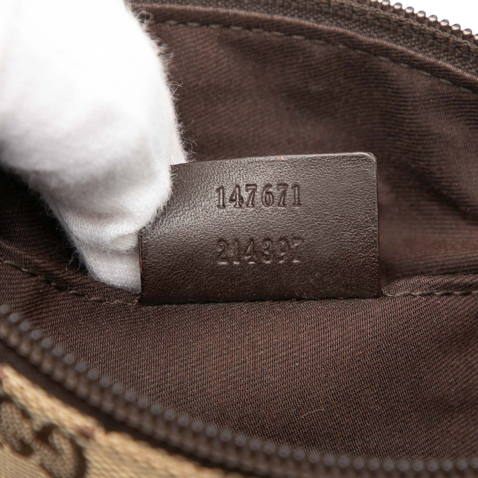 Gucci Small GG Canvas Perforated Crossbody